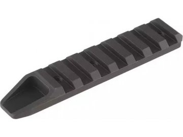 CNC RIS lišta na KeyMod - 95 mm, černá, 5KU