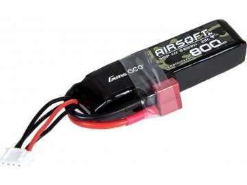 Li-Pol akumulátor Gens ACE 11,1V 800mAh 25C - Dean-T 01