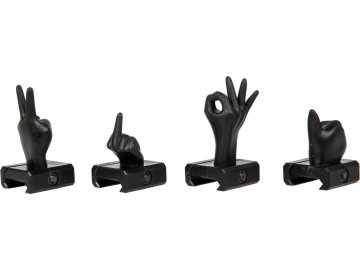 SPE Set Funny mířidel na RIS - černé, Specna Arms 01