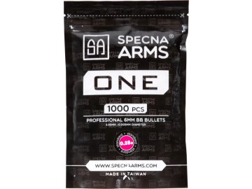 SPE Airsoftové kuličky Specna Arms ONE™ 0,28g, 1000bb 01