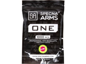 SPE Airsoftové kuličky Specna Arms ONE™ BIO 0,28g, 1000bb, bílé 01