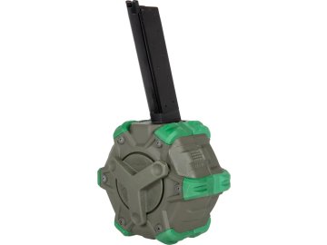 Wet Bubnový plynový zásobník pro WE 1911 - zelený, točný, 350bb, WE 01