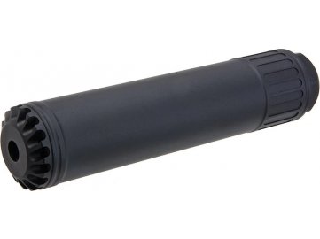 QD tlumič TORNADO pro AR15/M4 183x41 mm - černý, 14mm levotočivý, Angry Gun