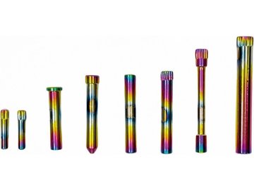 CTM TAC Nerezový set čepů CTM TAC pro AAP-01/C - Chameleon (electroplated), CTM TAC 01