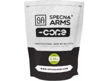 SPE Airsoftové kuličky Specna Arms CORE™ BIO 0,25g, 4000bb - bílé 01