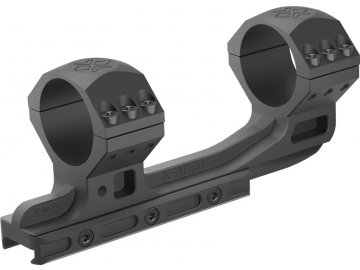 Jednodílná montáž pro puškohled CANT 34mm - sklon vůči hlavni 20MOA - černá, Vector Optics