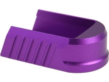 7075 hliníková patka zásobníku pro KJ Shadow 2 - purpurová, CL Project Design