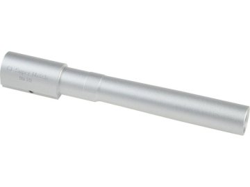 CL Project Design 7075 hliníková vnější hlaveň se závitem pro KJ Shadow 2 - stříbrná, CL Project Design 01