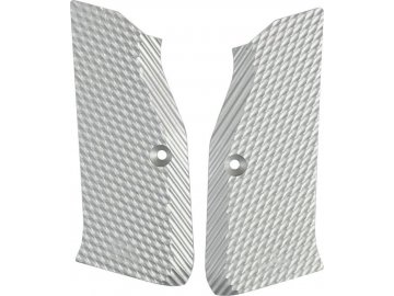 CL Project Design 7075 hliníkové CNC střenky pro KJ Shadow 2 - stříbrné, CL Project Design 01