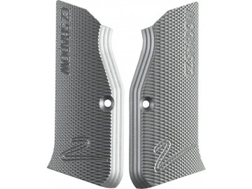 CL Project Design Hliníkové střenky Cerakote pro KJ Shadow 2 - stříbrné, CL Project Design 01