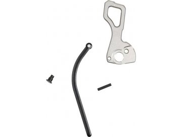 CL Project Design Ocelový kohout s táhlem set pro KJ Shadow 2/SP-01 - stříbrný, CL Project Design 01