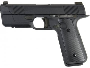 Airsoftová pistole Hudosono H9 EMG - černá, celokov, GBB, CyberGun