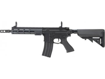 Airsoftová zbraň M4 M-LOK 8,5" - černá, celokov, nasvětlovací komora, CYMA, CM.006 R