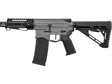 Airsoftová zbraň R&D Precision R15 5,5" M-LOK mod 1 ETU Nebula - černá/šedá, Zion Arms 01