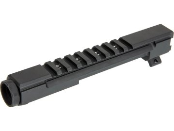 5KU Vylepšená plynová trubice s montáží RIS pro zbraně AK GHK/LCT - černá, 5KU 01