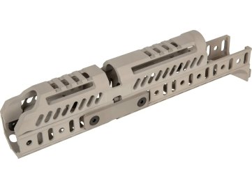 5KU Set kovového předpažbí Sport-1 pro zbraně typu AK-74/ AK-105 - pískové TAN, 5KU 01