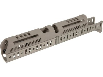 5KU Set kovového předpažbí Sport-4 pro zbraně typu AK-74/ AK-105 - pískové TAN, 5KU 01