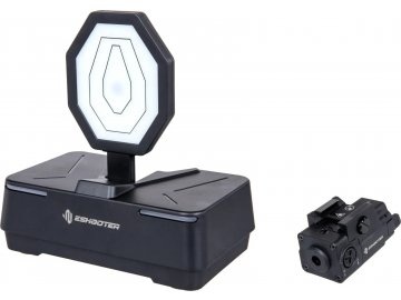 Elektronická tréninková střelnice Sentry 1 Pro + laser  - černá, E-Shooter