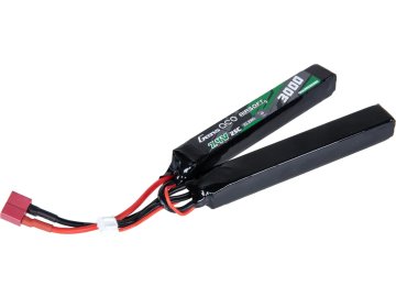 Gen Li-Pol akumulátor Gens ACE 7,4V 3000mAh 25C - Dean-T, dva díly 01