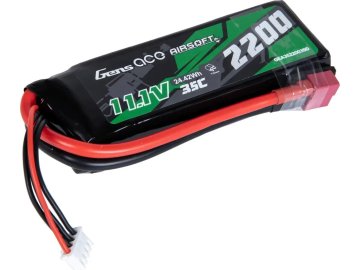 Gen Li-Pol akumulátor Gens ACE 11,1V 2200mAh 35C - Dean-T 01