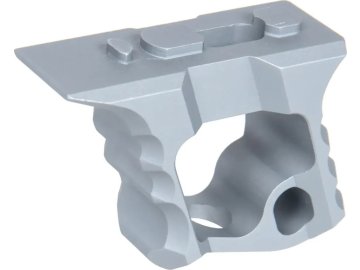 JJA Hliníková vertikální rukojeť TD Halo a M-LOK/KeyMod - šedá, JJ Airsoft 01