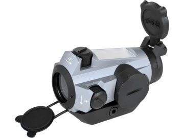 JJA Kolimátor xFORCE XTSP, solární pohon - šedý, JJ Airsoft 01