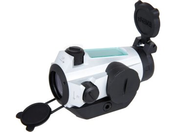 JJA Kolimátor xFORCE XTSP, solární pohon - stříbrný, JJ Airsoft 01