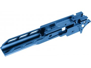 Soutěžní hliníkový skelet/tělo pro TM Hi-Capa - modrý, LA Capa Customs