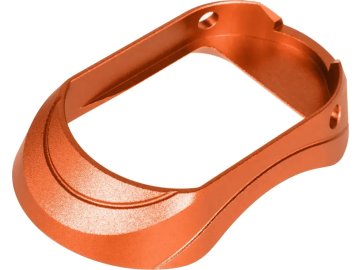 LAC CNC hliníkový Magwell V2 DEFENDER pro TM Hi-Capa - oranžový, LA Capa Customs 01