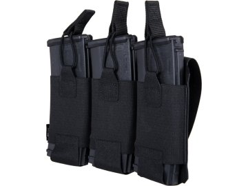 Mtc Flexibilní sumka Laser Cut pro 3x M4/AK na MOLLE - černá, M-Tac 01
