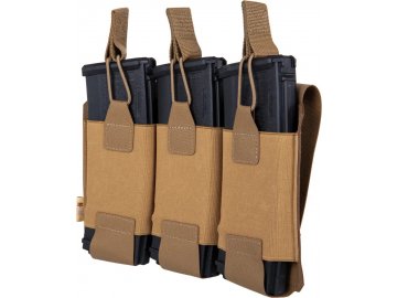Flexibilní sumka Laser Cut pro 3x M4/AK na MOLLE - Coyote Brown, M-Tac 01