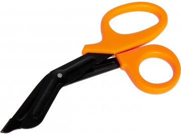 Zdravotnické nůžky EDC - oranžové, Metal