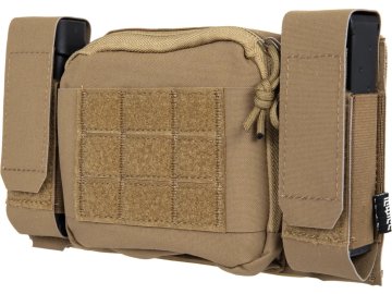 PRI Multifunkční panel / kapsa + sumka na 2x pistolový zásobník - Coyote Brown, Primal Gear 01