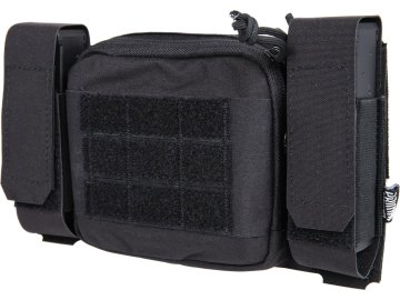 PRI Multifunkční panel / kapsa + sumka na 2x pistolový zásobník - černý, Primal Gear 01