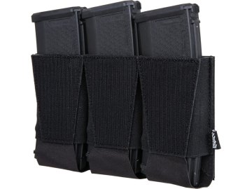 PRI Trojitá zásobníková sumka / insert pro M4 na suchý zip - černá, Primal Gear 01