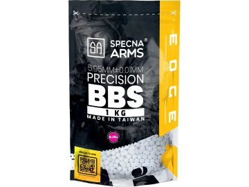 SPE Airsoftové kuličky Specna Arms EDGE ULTRA™ 0,28g, 1kg - bílé 01