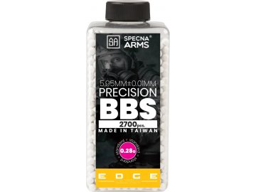 Airsoftové kuličky Specna Arms EDGE ULTRA™ 0,28g, 2700bb, láhev - bílé