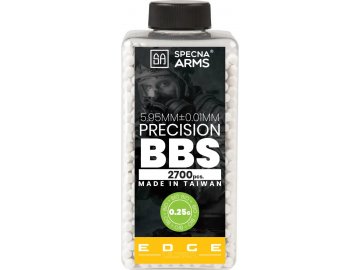 Airsoftové kuličky Specna Arms EDGE ULTRA™ BIO 0,25g, 2700bb, láhev - bílé