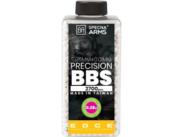 SPE Airsoftové kuličky Specna Arms EDGE ULTRA™ BIO 0,28g, 2700bb, láhev - bílé 01