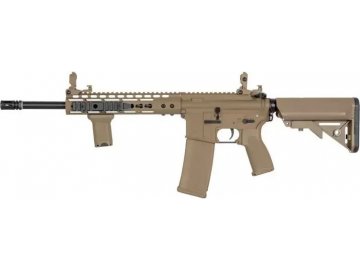 SET: Airsoftová zbraň SA-E09 EDGE™ - písková TAN, Specna Arms, SA-E09 + Sada nabíječe Easy a Li-Pol SA 11,1V 1000mAh