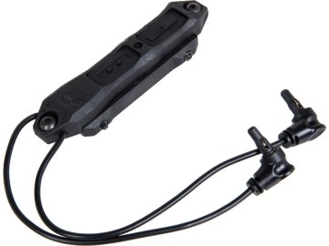 WDN Dvojitý gelový spínač na RIS, M-LOK, KeyMod - černý, WADSN 01