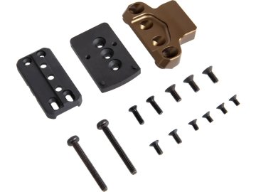WDN Kovová montážní sada pro kolimátory RMR/T1/T2 - Dark Earth, WADSN 01