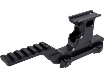 WDN Hliníková vysoká montáž pro kolimátory T1/T2 a PEQ - černá, WADSN 01