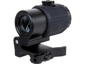 WDN Puškohled Magnifier 3x typu G43 - černý, WADSN 01
