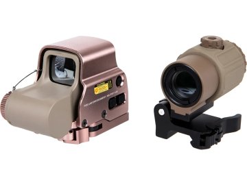 WDN Kolimátor typu XTO včetně Magnifier typu T43 - Dark Earth, WADSN 01