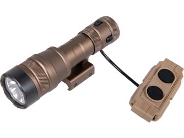 WDN Taktická Micro LED svítilna RAIN 1.0 na RIS, 1000lm - Dark Earth, WADSN 01