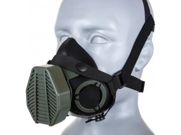 Speciální taktická maska "Respirator" replika - olivová OD, Wosport