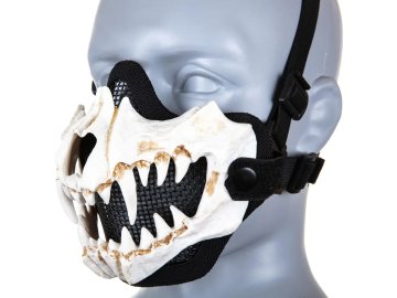 WSP Faceprotektor Tesák Standard - bílá, Wosport 01