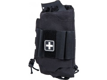Taktická rozkládací lékárnička Rip-Off first Aid kit na suchý zip - černá, Wosport