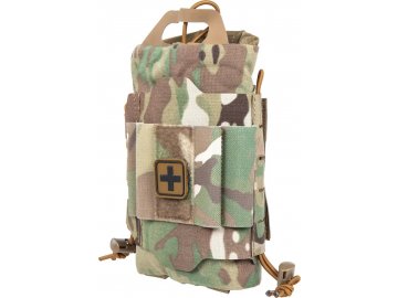 Taktická rozkládací lékárnička Rip-Off first Aid kit na suchý zip - Multicam, Wosport